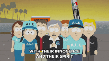 crowd rocket GIF by South Park 