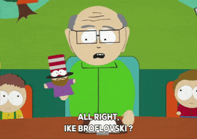 teacher table GIF by South Park 