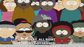 kids crowd GIF by South Park 