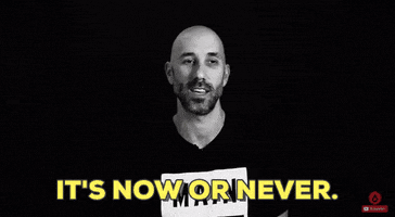 Its Now Or Never GIF by Disco Donnie Presents