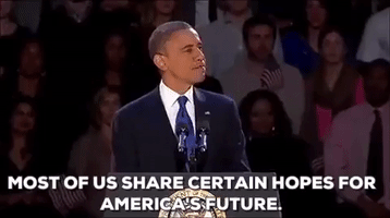barack obama most of use share certain hopes for america's future GIF by Obama