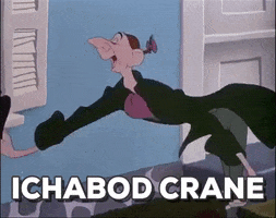 ichabod crane greetings GIF