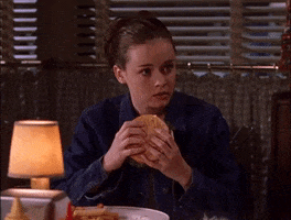 Season 2 Eating GIF by Gilmore Girls 
