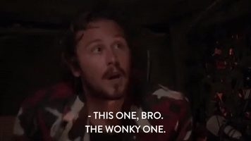 comedy central wonky eye GIF by Workaholics