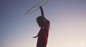 julia michaels hula hoop GIF by Clean Bandit