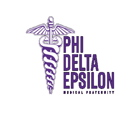 Phi Delta Epsilon Medical Fraternity Sticker