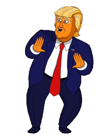 Happy Donald Trump Sticker by Our Cartoon President for iOS & Android | GIPHY Happy Donald Trump Sticker by Our Cartoon President for iOS & Android | GIPHY