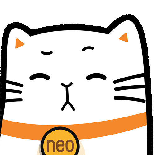 Cool Cat GIF by Bank Neo Commerce