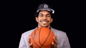 brooklyn nets jarret tallen GIF by NBA