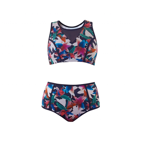 Deakin-and-Blue fashion swimming swimsuit swimwear GIF