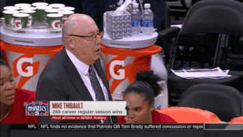 playoffs coach GIF by WNBA