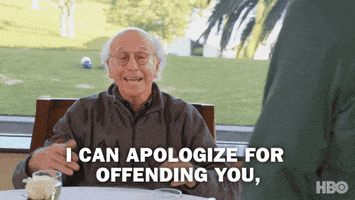 Apologize Episode 5 GIF by Curb Your Enthusiasm