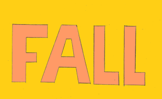 Its Fall Typography GIF by Danielle Chenette