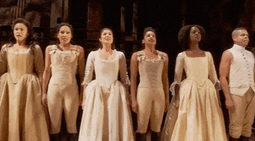 broadway singing GIF by Hamilton: An American Musical