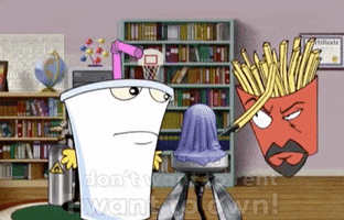 i dont want to rent aqua teen hunger force GIF by Leroy Patterson