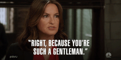 Law And Order Svu Gentleman GIF by NBC