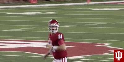 Excited College Sports GIF by Indiana Hoosiers