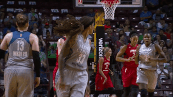 excited hype GIF by WNBA