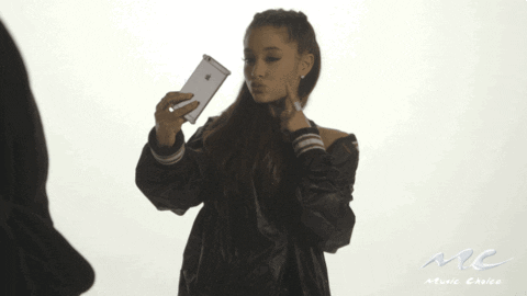 Ariana Grande Picture GIF by Music Choice - Find & Share on GIPHY