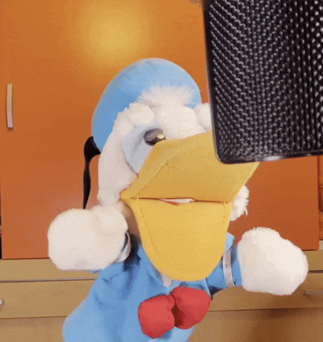 Duck Yell GIF