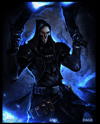 d4g3 overwatch reaper character dage GIF
