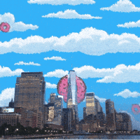 The Simpsons Donut GIF by GIPHY CAM