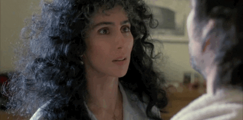 moonstruck snap out of it GIF