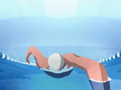 Olympics swimming gif by jelly london - find & share on giphy