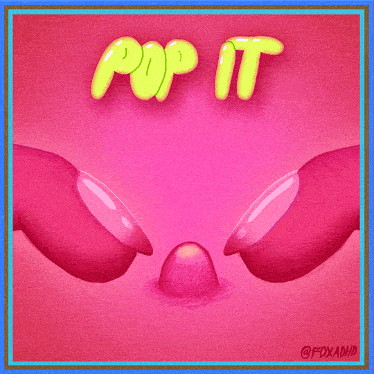 Pimple Pop It GIF by Domitille Collardey