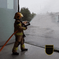 Water Firefighter GIF by Stadinbrankkari