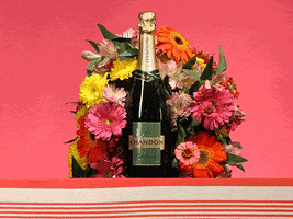 flowers thank you GIF by CHANDON CALIFORNIA