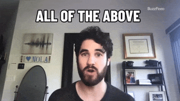 Darren Criss All Of The Above GIF by BuzzFeed