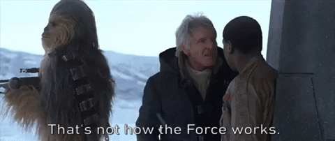 Not How The Force Works GIFs - Get the best GIF on GIPHY