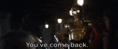 youve come back episode 7 GIF by Star Wars