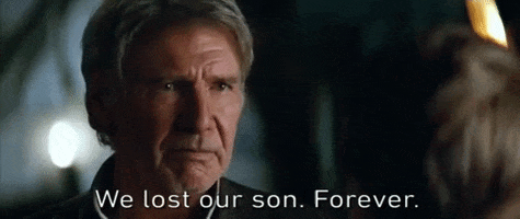 episode 7 we lost our son forever GIF by Star Wars