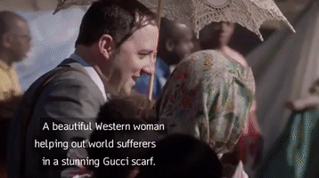 bunnybisous hbo vogue qatar veep GIF