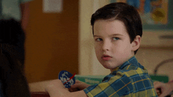 angry young sheldon GIF by CBS