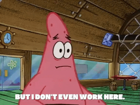 I Dont Even Work Here GIFs - Get the best GIF on GIPHY