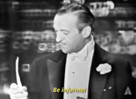 be informal david niven GIF by The Academy Awards
