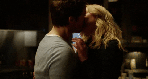 Passionate Kiss GIF by CBS - Find & Share on GIPHY