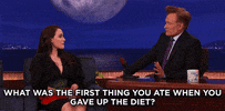 dieting kat dennings GIF by Team Coco
