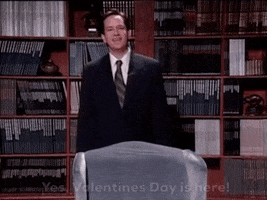 Yes Valentines Day Is Here GIF by Saturday Night Live