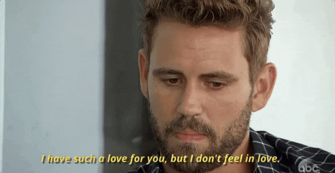 Break Up GIF by The Bachelor - Find & Share on GIPHY