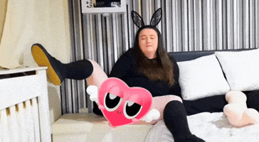 Bunny Rabbit Love GIF
