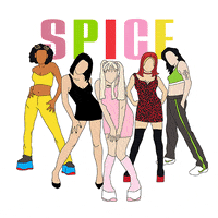 Spice Girls Art GIF by GIPHY Studios Originals