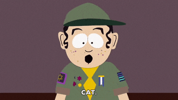 badges informing GIF by South Park 