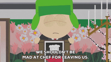 kyle broflovski chef GIF by South Park 