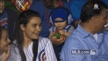 Chicago Cubs Baby GIF by MLB