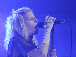 aurora aksnes singing GIF by Webster Hall