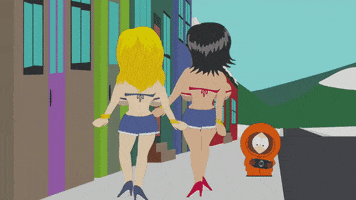 butters stotch kenny GIF by South Park